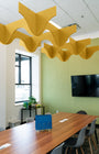 Mustard Wave Ceiling Cloud Baffle