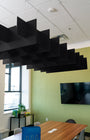 Ebony Grid Ceiling Cloud Baffle