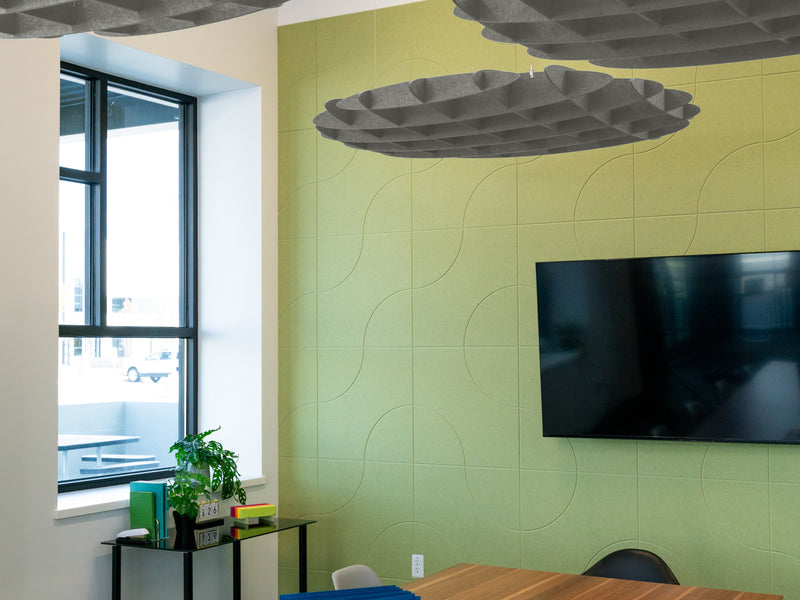 Ash Foil Ceiling Cloud Baffle