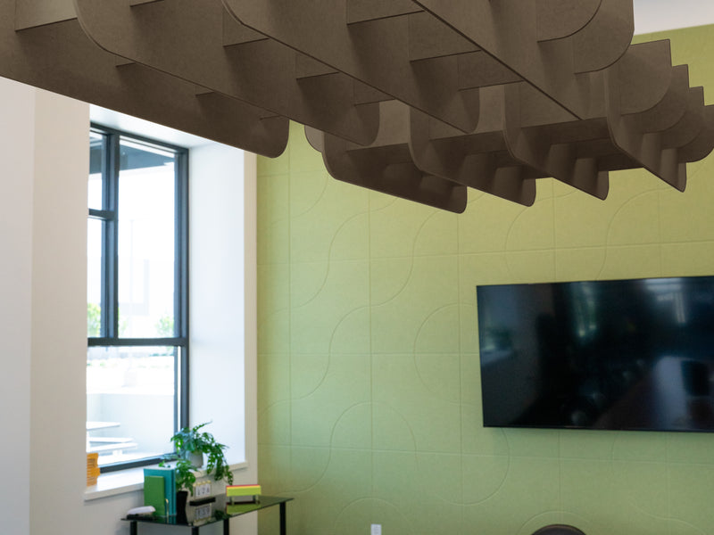 Timber Fin Ceiling Cloud Baffle