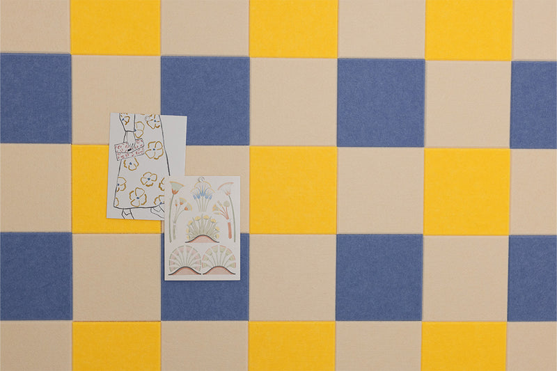 Dandelion Gingham Pinboard