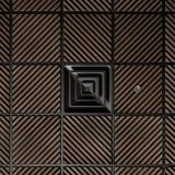2' x 2' Wood Slat Ceiling Tiles