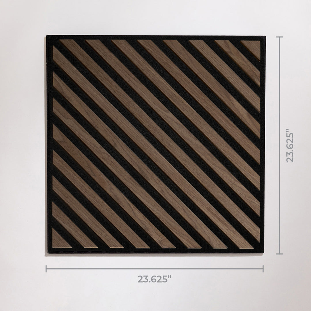 2' x 2' Wood Slat Ceiling Tiles