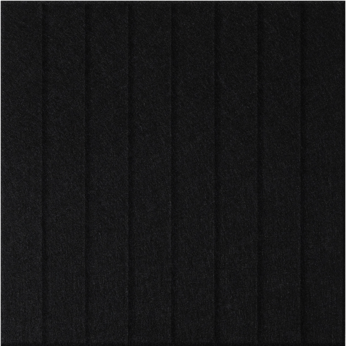 Ebony 9mm Engraved Parallel felt sample with straight vertical grooves