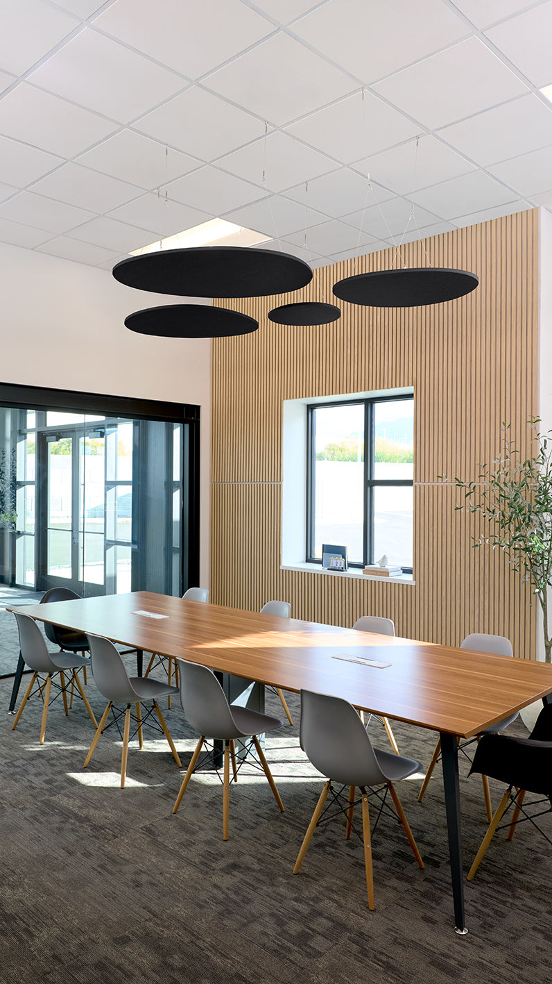 Flat Pebble Cloud Baffles