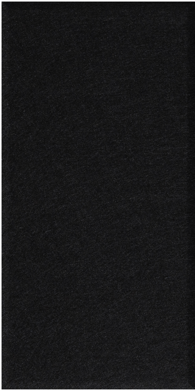 Black speckled tile with textured granite-like surface in rectangular format.
