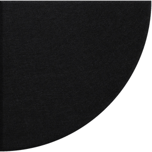 Ebony Quarter Circle