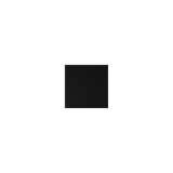 A solid black square centered on a plain white background.