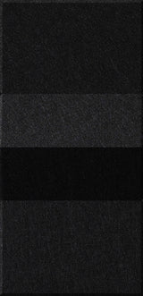 Four rectangular tiles in varying shades of charcoal gray and black arranged vertically.