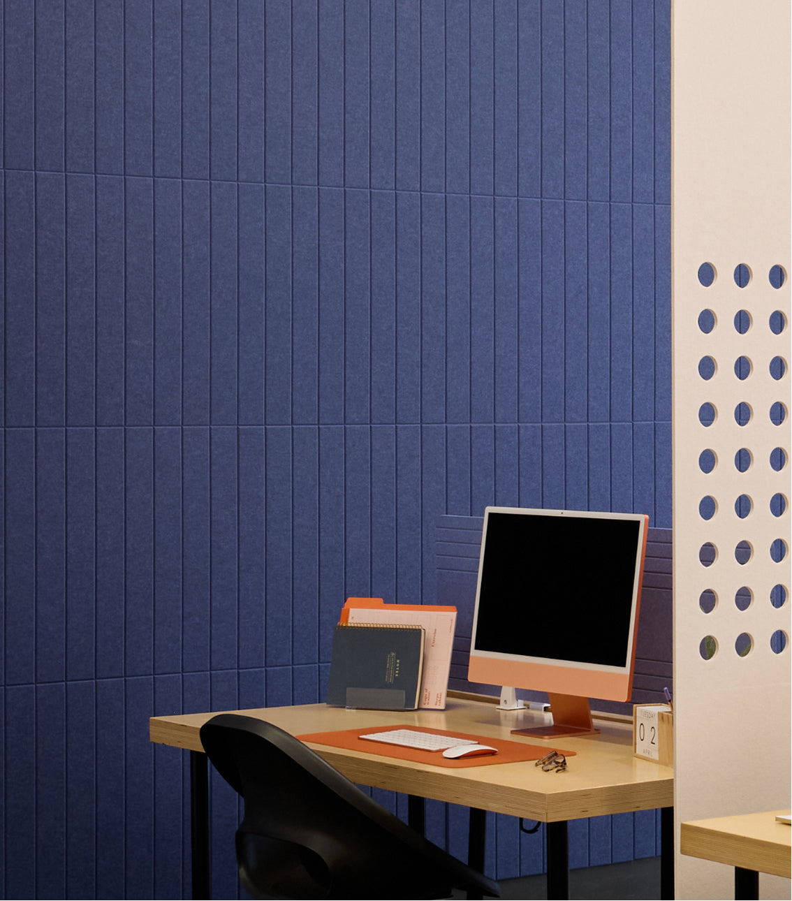 Latte Tangent Max Acoustic | Pinnable Felt Tile | Felt Right