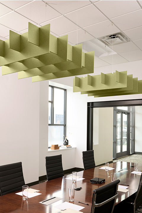 Grid Ceiling 3D Cloud Baffle