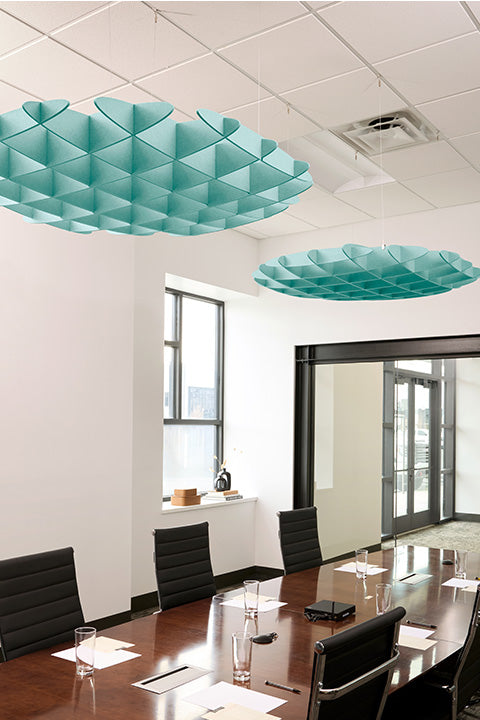 Foil Ceiling 3D Cloud Baffle