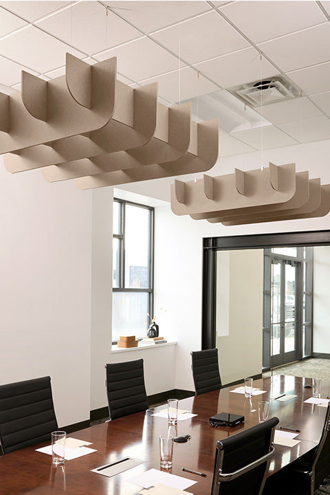Fin Ceiling Cloud Baffle
