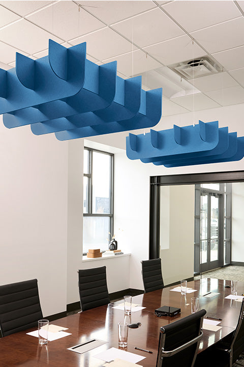 Fin Ceiling Cloud Baffle