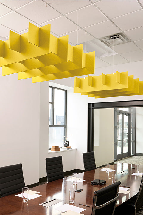 Grid Ceiling 3D Cloud Baffle