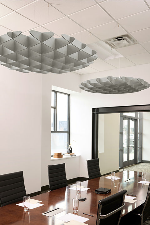 Foil Ceiling 3D Cloud Baffle