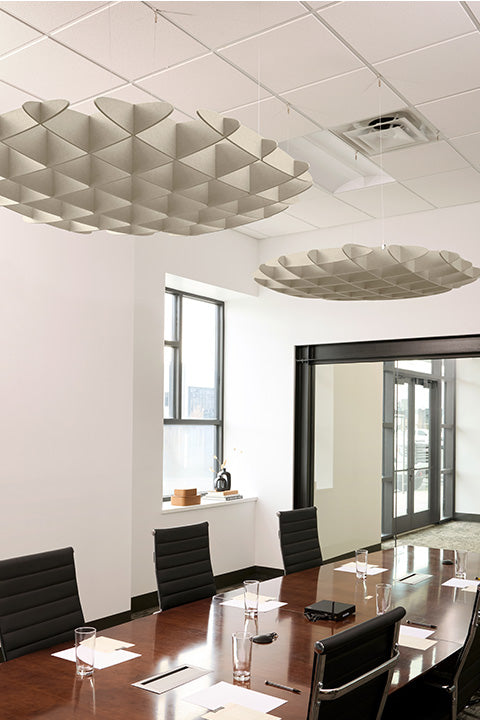 Foil Ceiling 3D Cloud Baffle