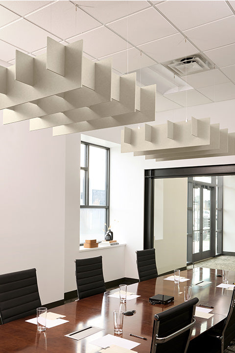 Grid Ceiling 3D Cloud Baffle