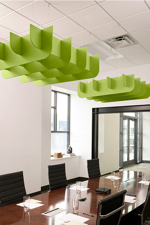 Fin Ceiling Cloud Baffle