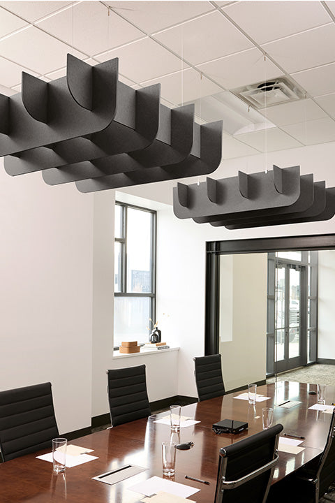 Fin Ceiling 3D Cloud Baffle