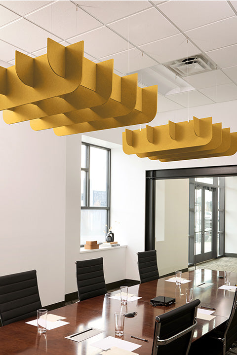 Fin Ceiling Cloud Baffle