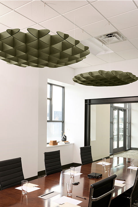 Foil Ceiling 3D Cloud Baffle