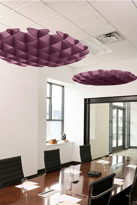 Foil Ceiling 3D Cloud Baffle
