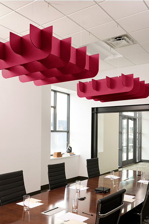 Fin Ceiling Cloud Baffle