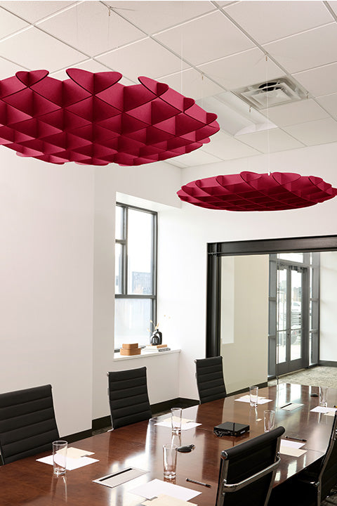 Foil Ceiling 3D Cloud Baffle