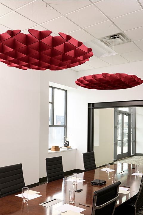 Foil Ceiling 3D Cloud Baffle