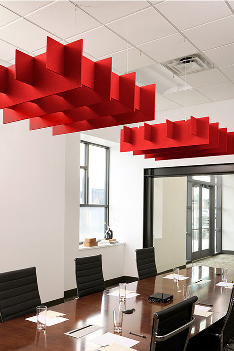 Grid Ceiling 3D Cloud Baffle