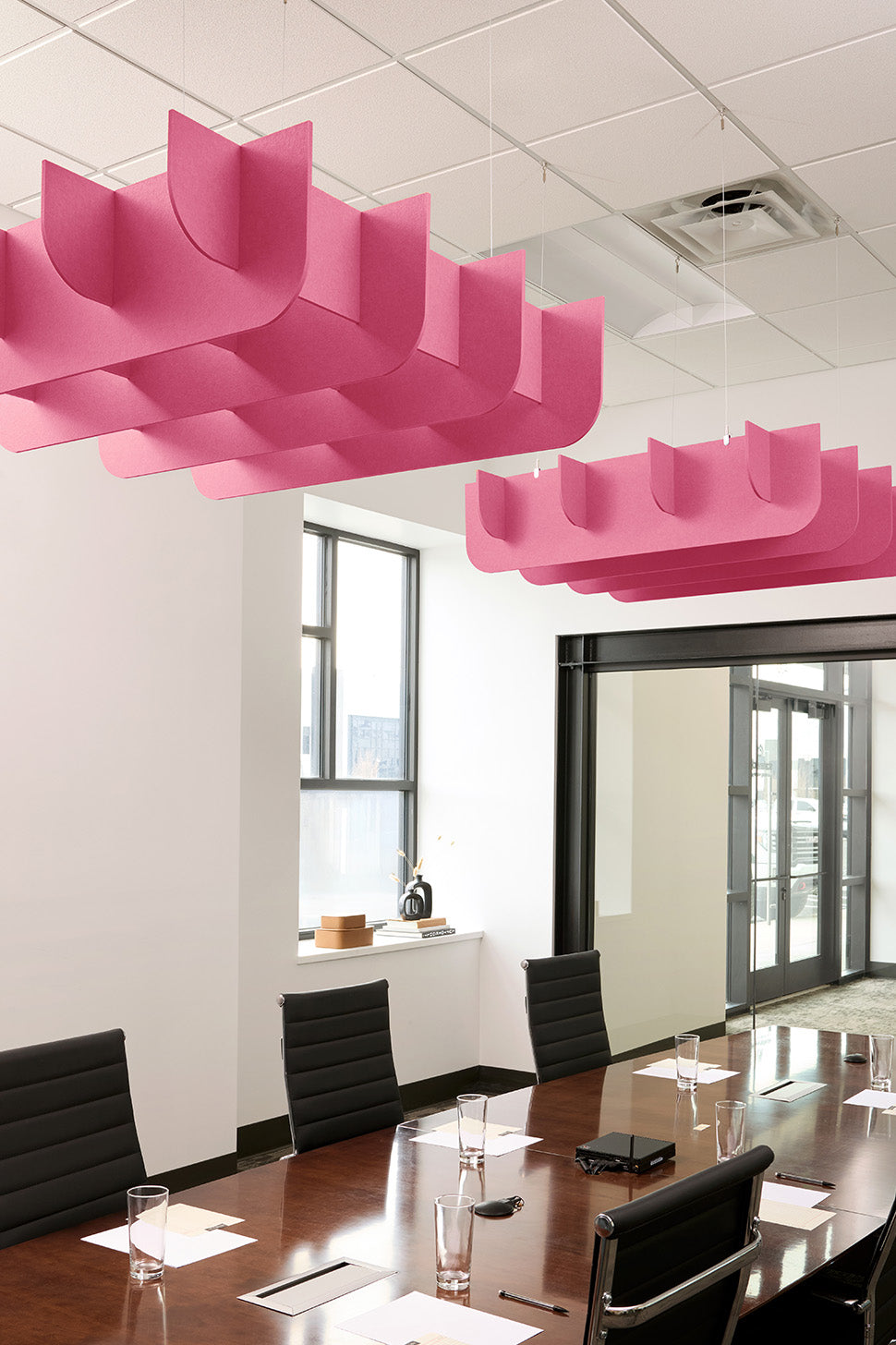 Fin 3D Cloud Baffle