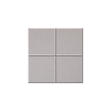 A square wall tile with a textured matte finish, divided into four quadrants by a central cross, shown on a solid white background.