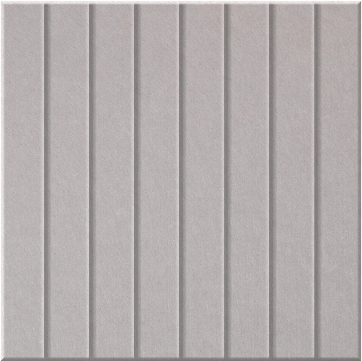 Fog 9mm Engraved Parallel felt sample with straight vertical grooves
