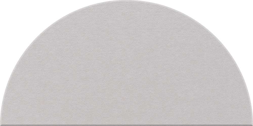 Large Half Circle Tile