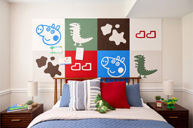 felt wall tile