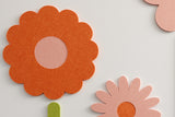 grapefruit felt panels