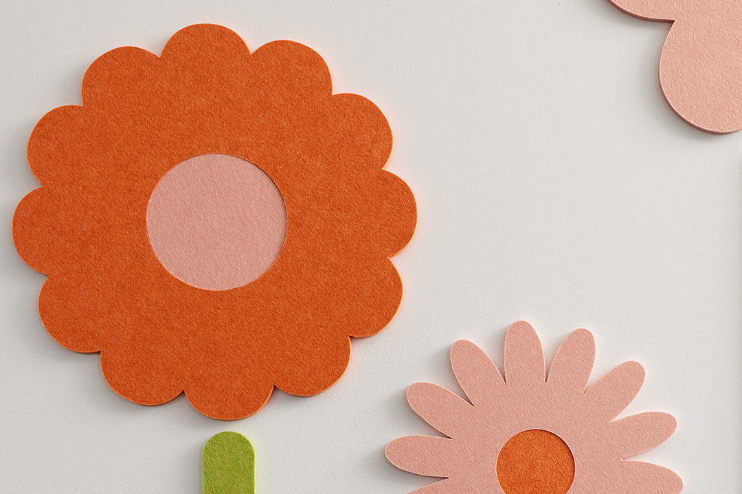 grapefruit felt panels