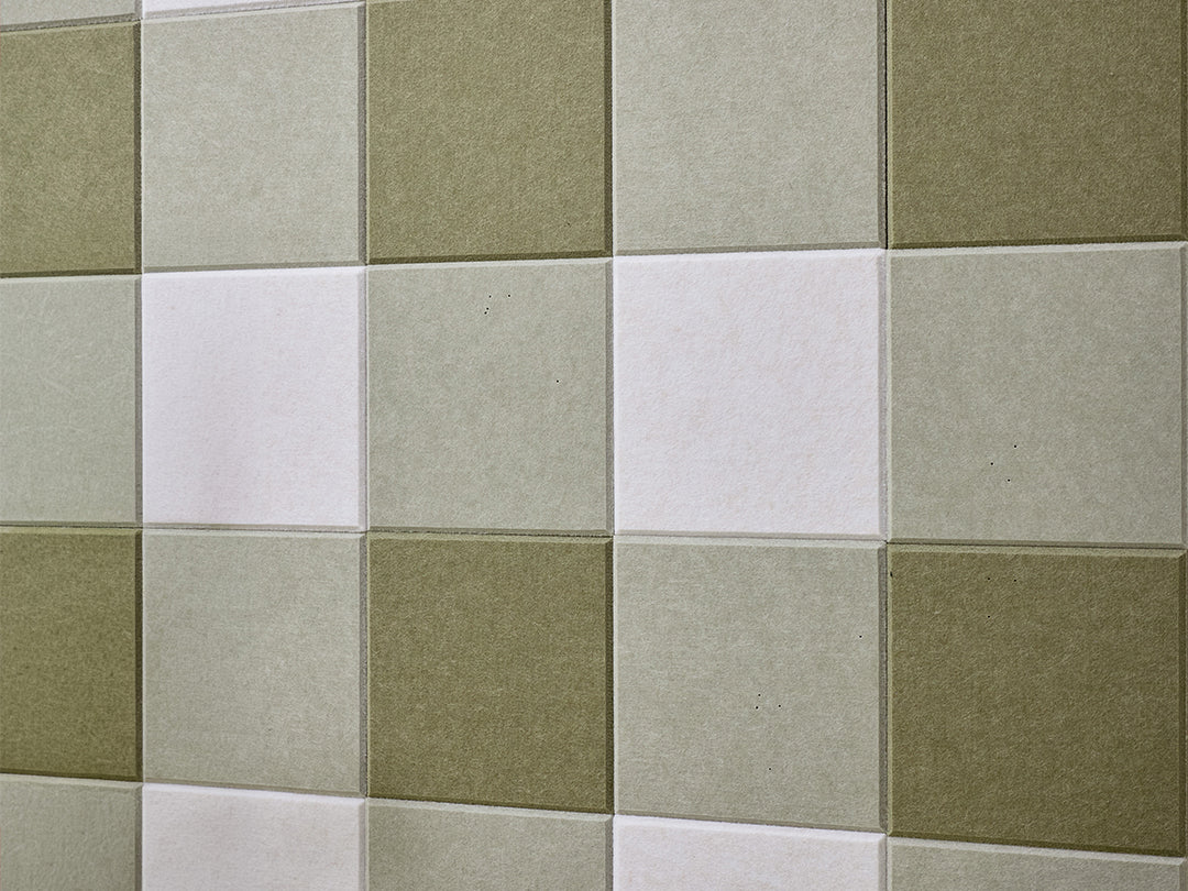 Green Gingham pinboard for home