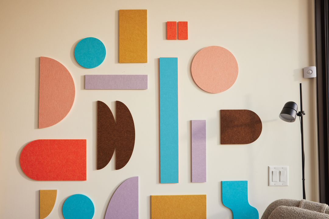 Shape Play Heatwave Wall Art