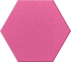 Hot Pink Hex Tile