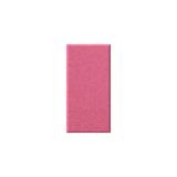 A rectangular pink textured sample centered on a plain white background.