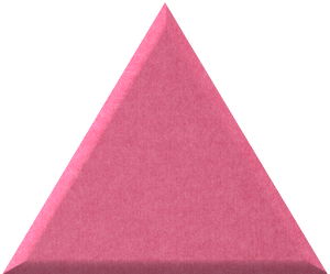 Hot Pink Small Triangle