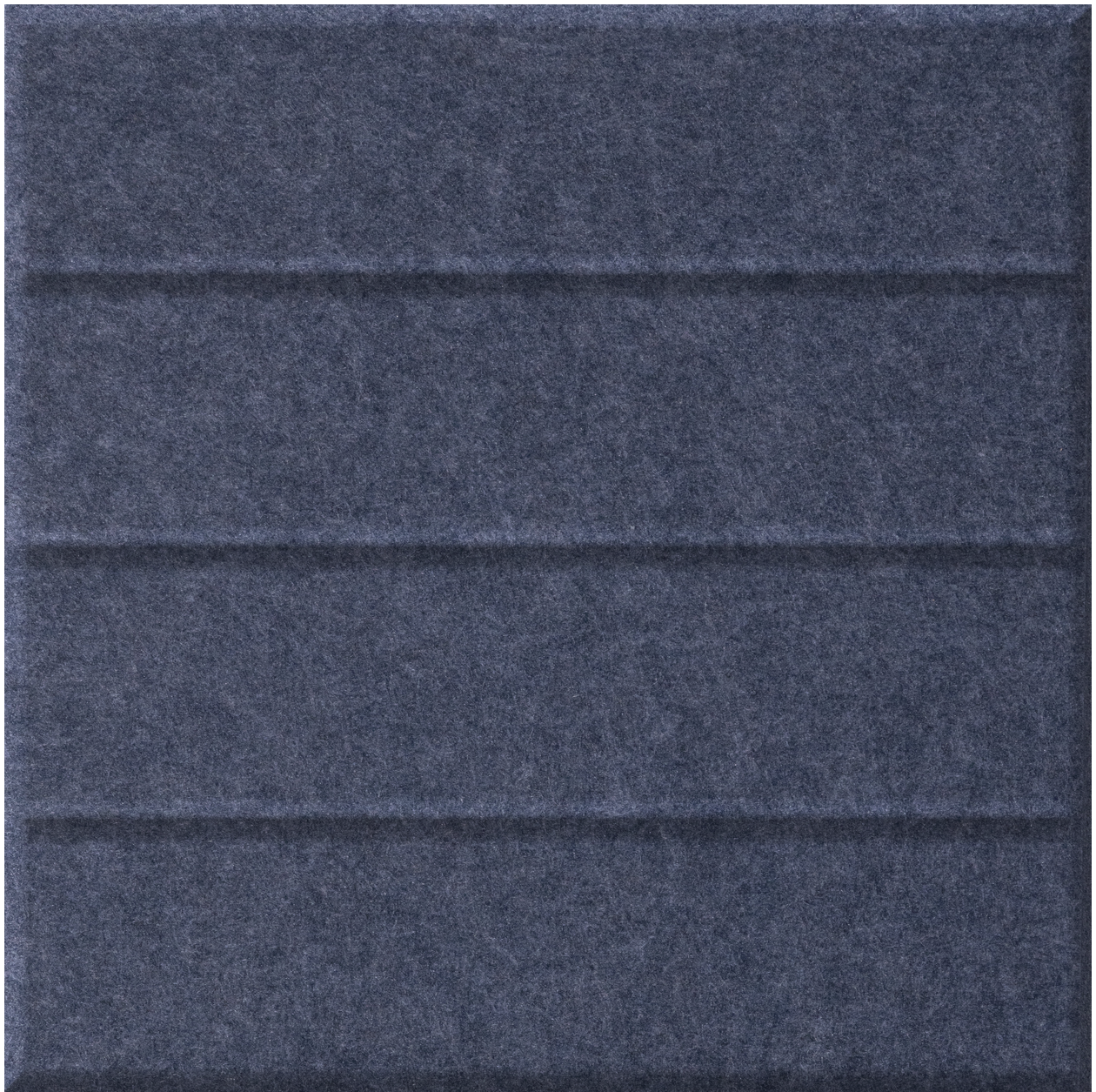 Dark blue-gray tile with horizontal parallel lines dividing the surface into four equal sections.