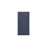 A vertical rectangular fabric swatch in a textured navy blue color, centered on a plain white background.