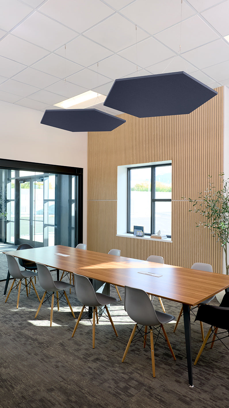 Flat Hexagon Cloud Baffles