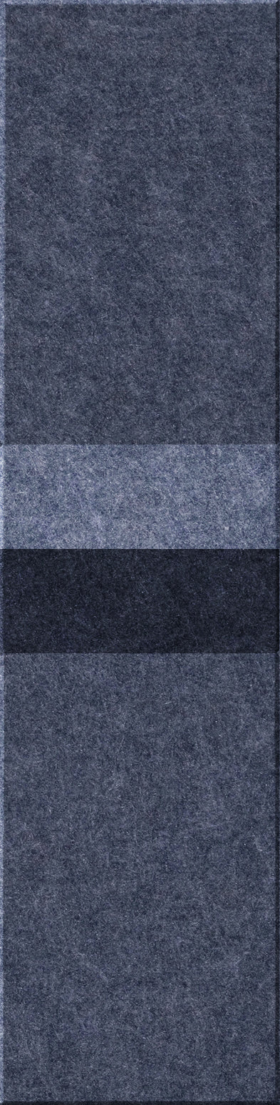 Rectangular peak tile with dark gray textured surface and black stripe detail running horizontally through center.