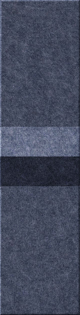 Rectangular peak tile with dark gray textured surface and black stripe detail running horizontally through center.