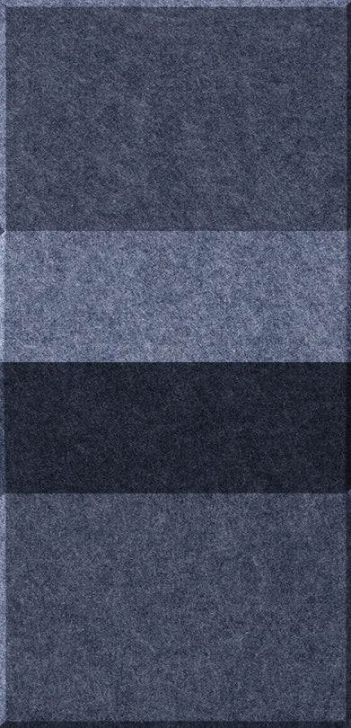 Four stacked rectangular tiles in varying shades of gray and black with textured surfaces.