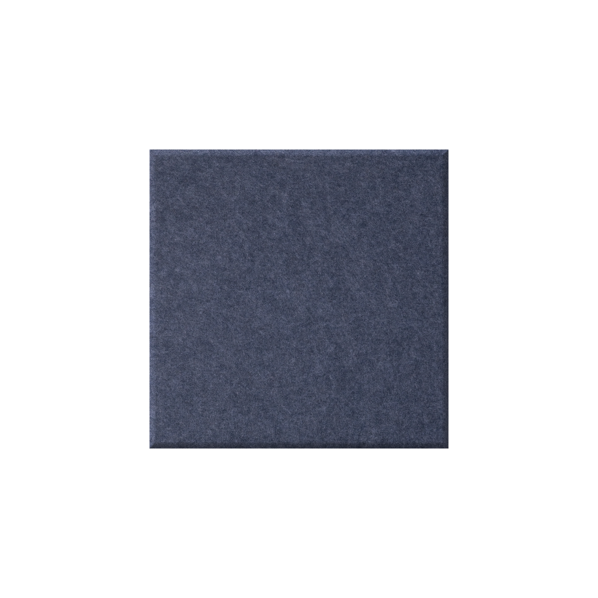 A square fabric swatch in a textured navy blue color, centered on a plain white background.